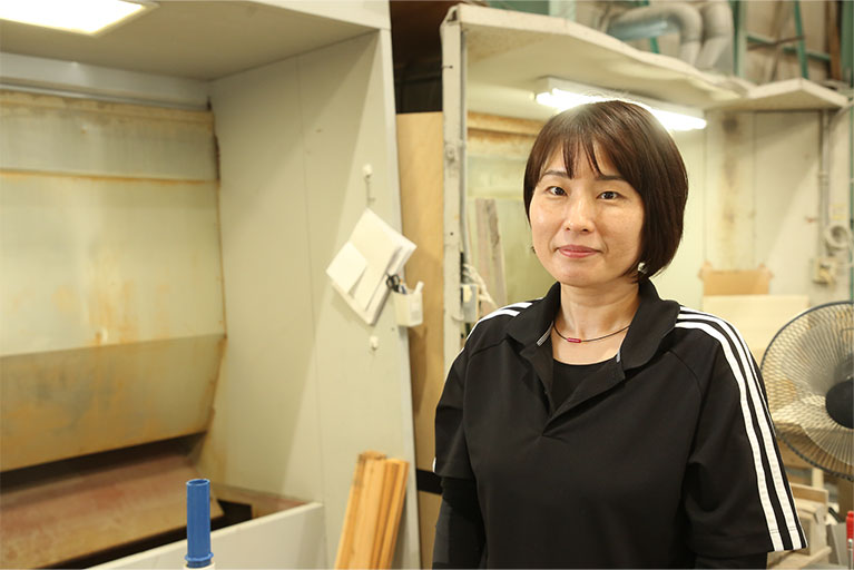 子育て中の女性社員